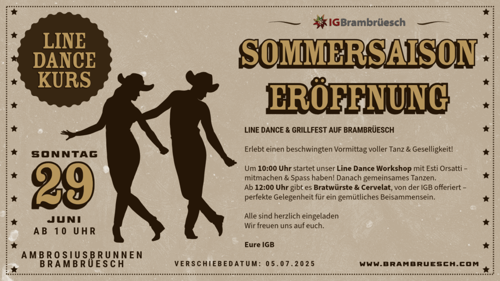 Sommersaison Eröffnung 2025